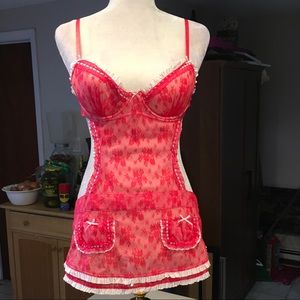 VS Victoria secret French maid lingerie